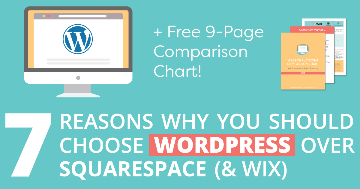 7 Reasons Why You Should Choose WordPress Over Squarespace (& Wix!) - Tarango Visual Studio
