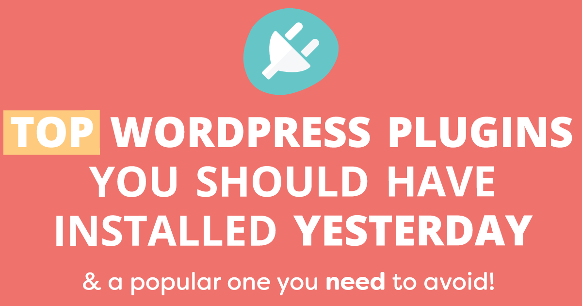 Top WordPress Plugins You Should Have Installed Yesterday - Tarango Visual Studio