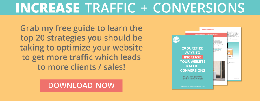 20 Surefire Ways to Increase Your Websites Traffic and Conversions - Free Business Guide - Tarango Visual Studio