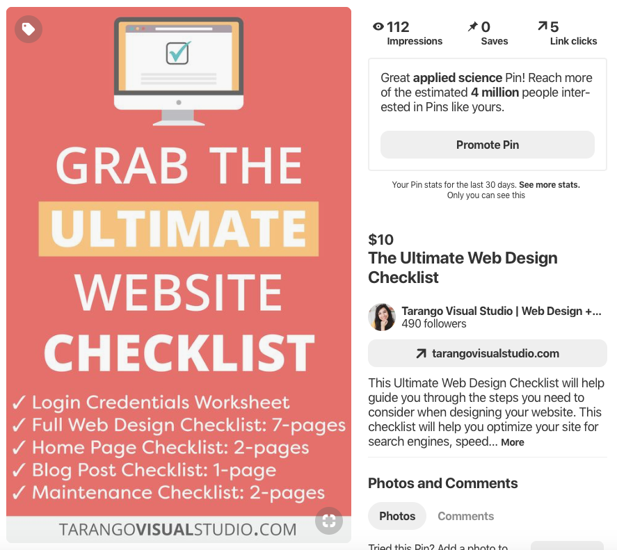 How to Explode Your Website Traffic with Pinterest - Tarango Visual Studio Business Blog