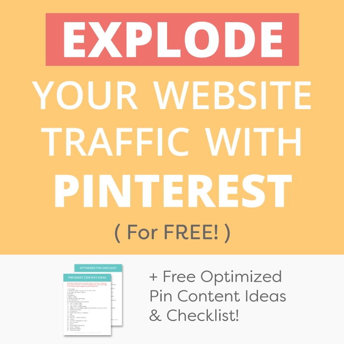 How to Explode Your Website Traffic with Pinterest - Tarango Visual Studio Business Blog